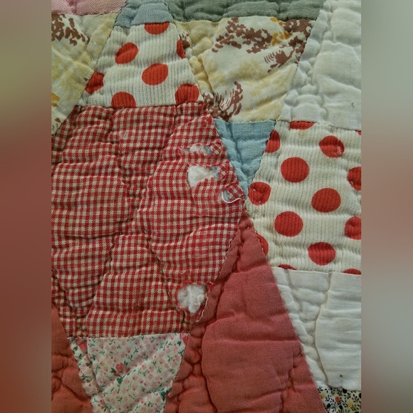 NWOT Potter's Daughter Upcycled Vintage Quilt Vest M/L - Picture 10 of 11